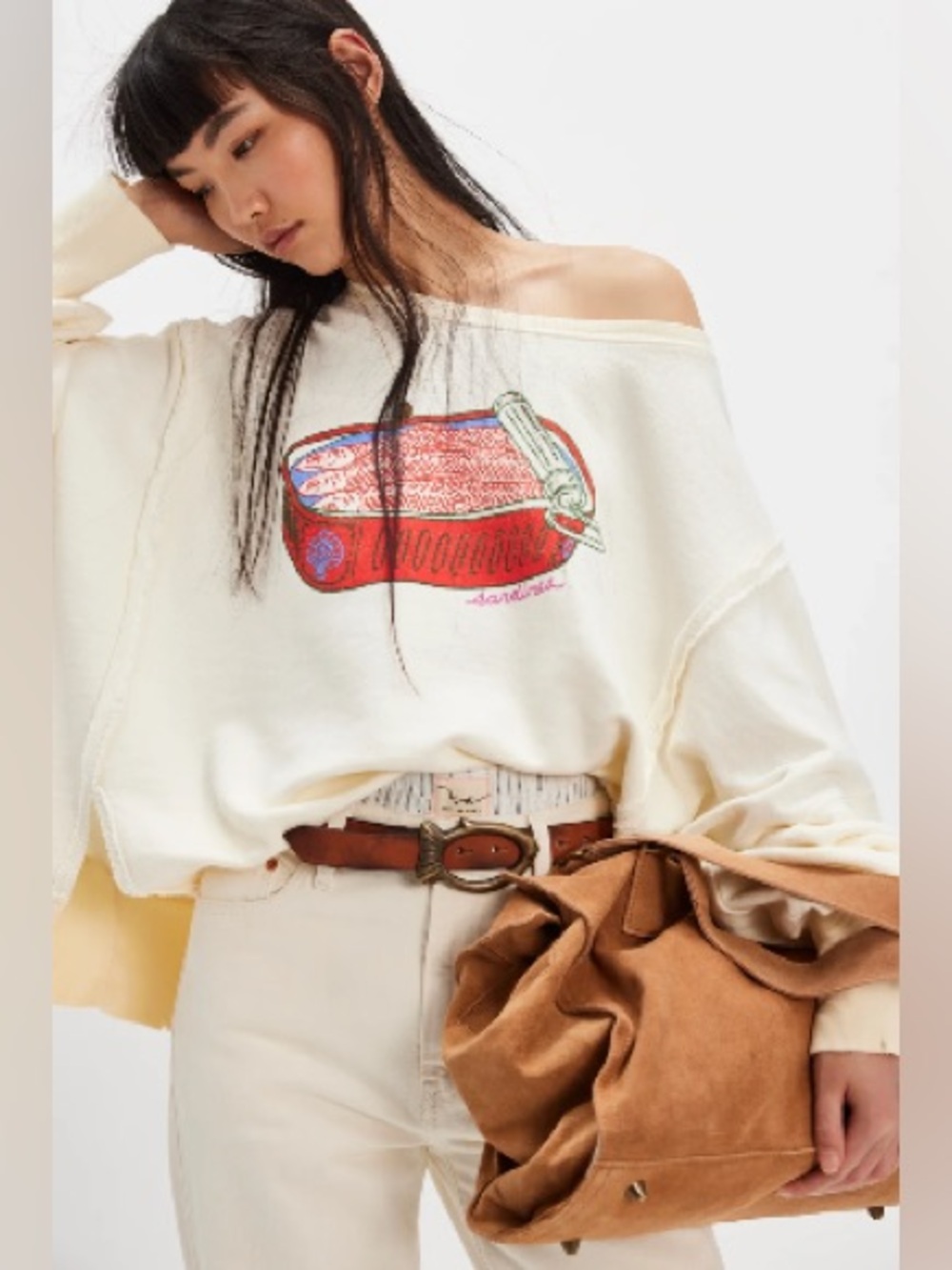 We The Free Graphic Camden in Sardine Combo, size Medium, NWT - Picture 3 of 12